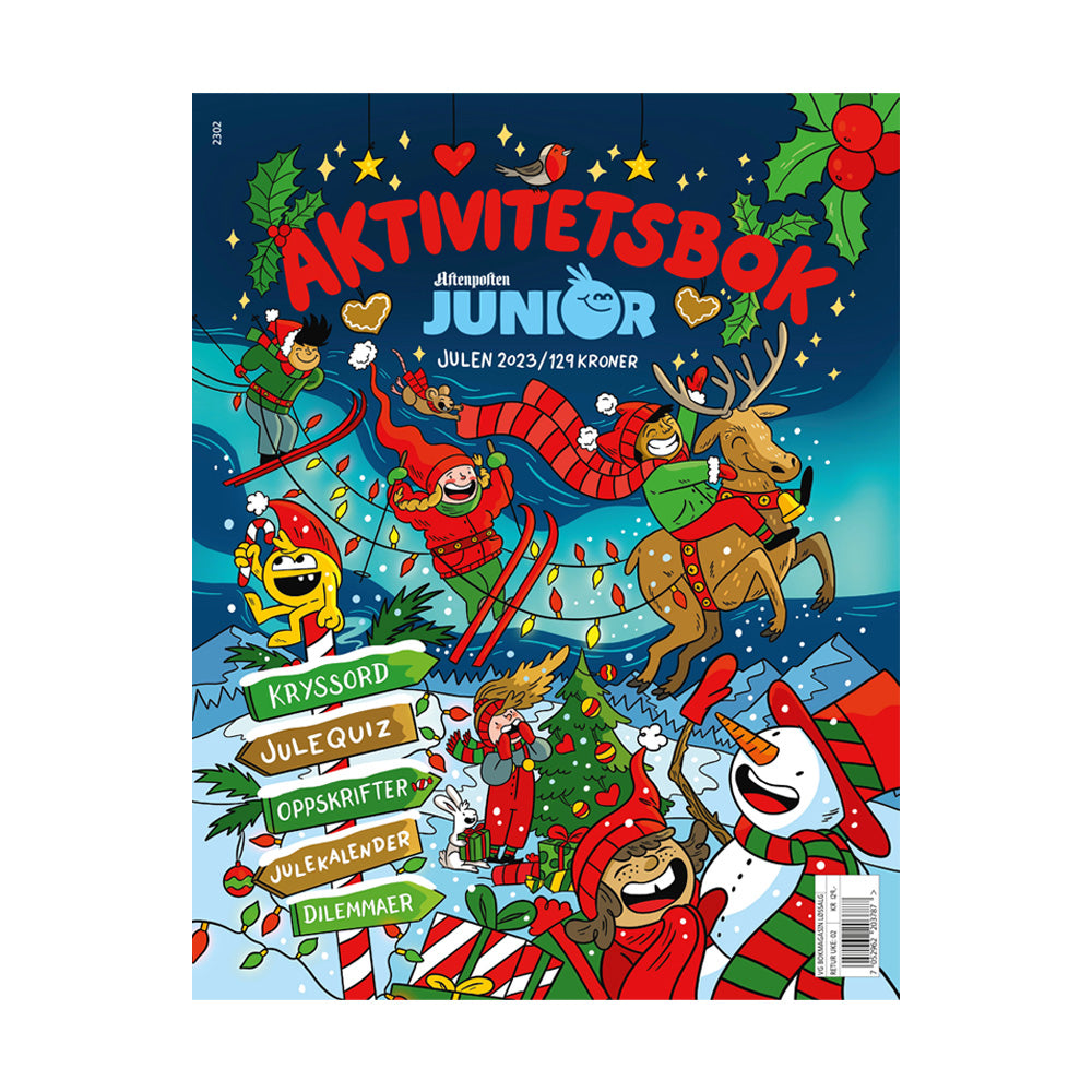 AFTENPOSTEN JUNIOR AKTIVITETSBOK - JULESPESIAL